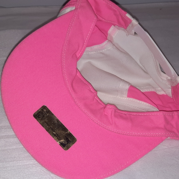 Vintage 89 Labatt Neon Pink snapback painters style hat - Picture 8 of 9